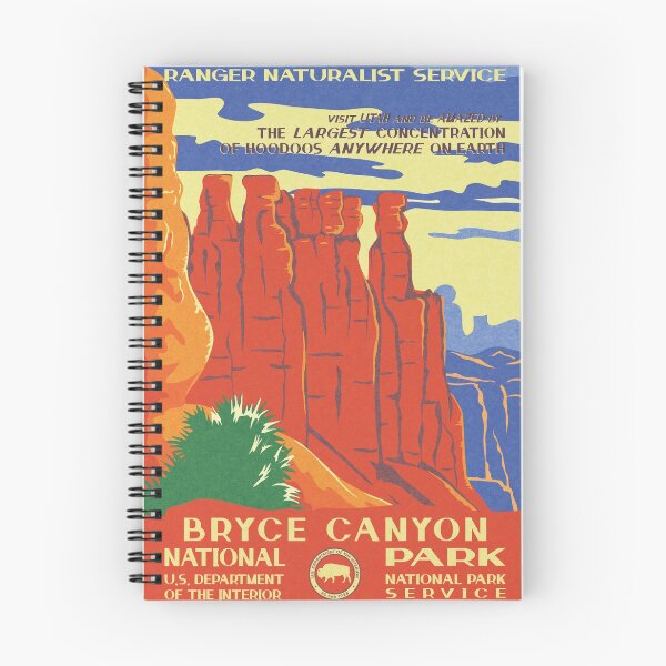 Artikelvorschau, Bryce Canyon Nationalpark Vintage WPA Poster entworfen und verkauft von JordanHolmes.