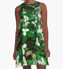 Trilliumwald A-Linien Kleid