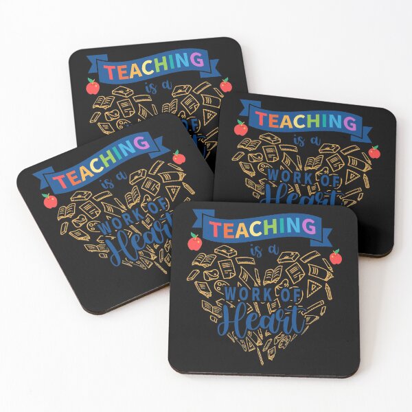 Item preview, Teaching Is A Work Of Heart designed and sold by AuroraApparel.