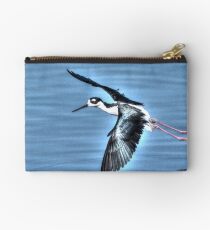 Black Necked Stilt Studio Pouch