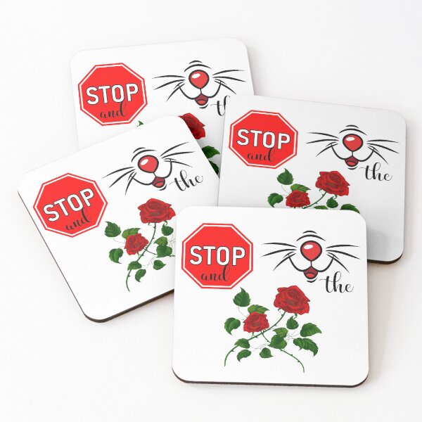 Artikelvorschau, Stoppen Sie und riechen Sie die Rosen | Immer anhalten und an den Rosen riechen entworfen und verkauft von Hanlar.