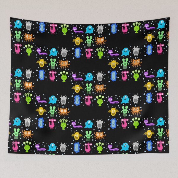 Item preview, Monster Pattern  designed and sold by ArjunVile.