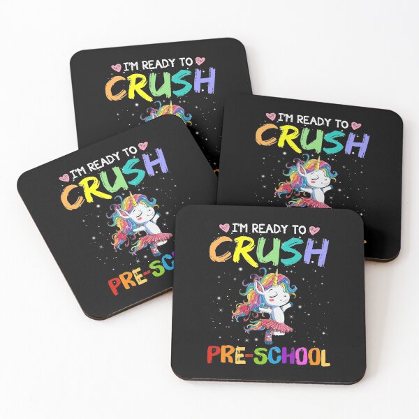 Item preview, I’m Ready to Crush Pre-School Ballet Unicorn Back to School T-Shirt designed and sold by Louise Baker.