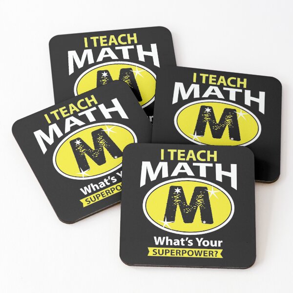 Item preview, I Teach Math, What’s Your Superpower? designed and sold by AuroraApparel.