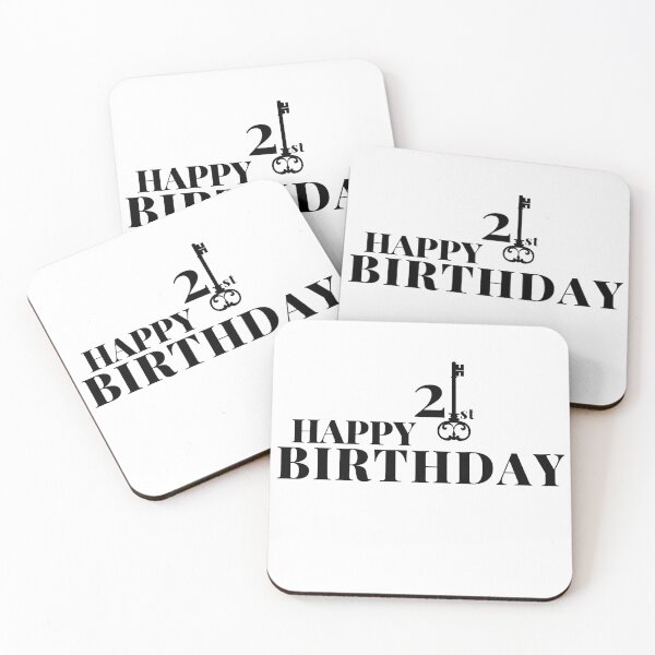 Item preview, Happy 21 Birthday  designed and sold by AIOSG.
