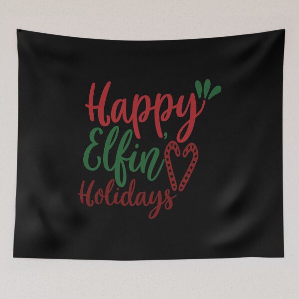 Item preview, Happy elfin holidays designed and sold by Perfectpict.