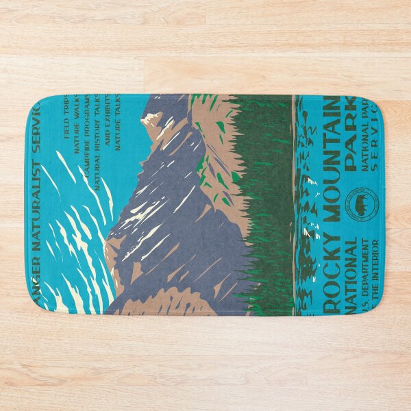 Item preview, Rocky Mountain National Park Vintage WPA Poster designed and sold by JordanHolmes.