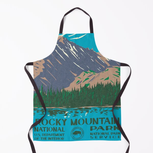 Item preview, Rocky Mountain National Park Vintage WPA Poster designed and sold by JordanHolmes.
