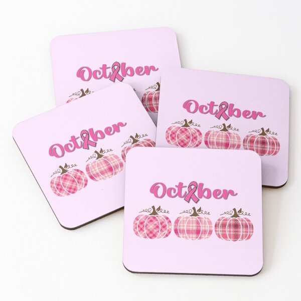 Item preview, In October we wear pink pumpkin plaid designed and sold by ZDreamers.