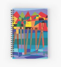 Habitat-Houses on Stilts Spiral Notebook