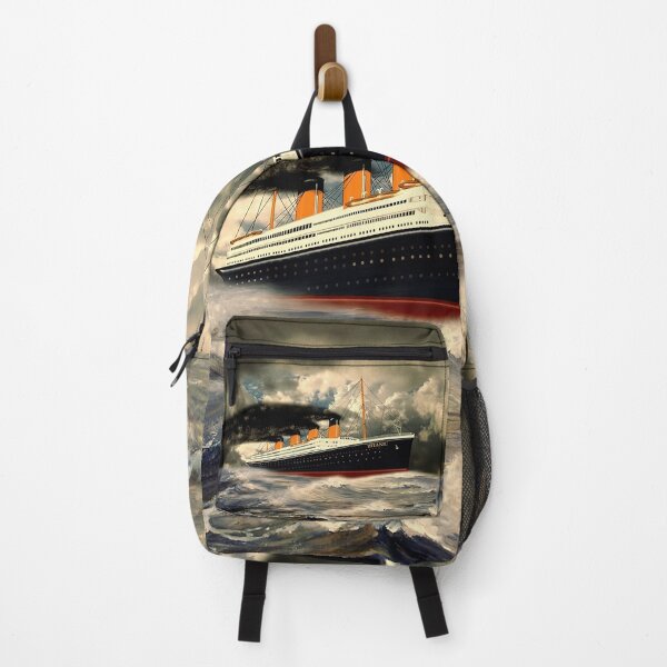 Item preview, RMS Titanic the Legend 1912 Backpack  designed and sold by intrusiontechni.
