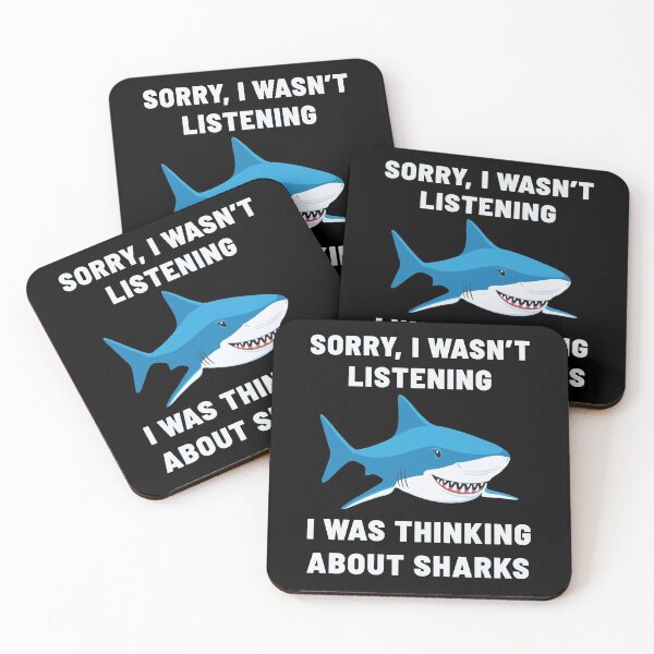 Item preview, Funny Shark designed and sold by Zagach Letters.