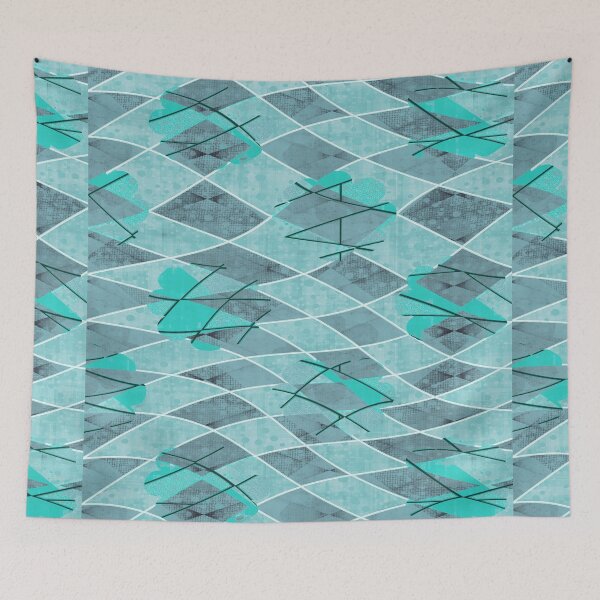 Item preview, Batik Bathik Pattern Bed Sheet or Frock Design 81 designed and sold by PodiShawna.