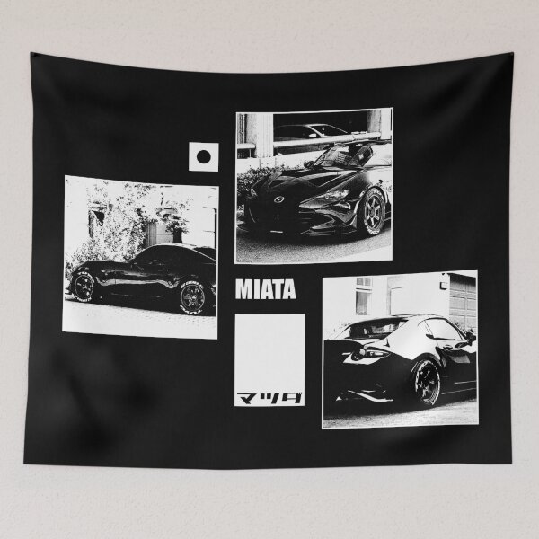 Item preview, Mazda Miata MX-5 ND Black 'N White Archive (Black Version) designed and sold by Cero81.