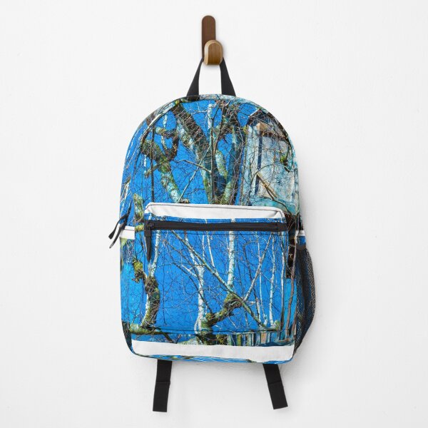 Item preview, Tree House in a Bare Tree with Branch and Blue Clear Sky in a Sunny Day designed and sold by Mats Silvan.