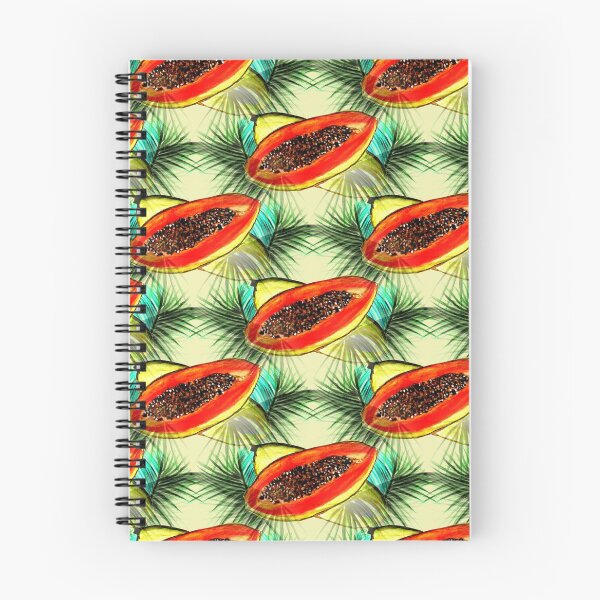 Item preview, skiair pattern watercolor papaya pattern designed and sold by skiair.
