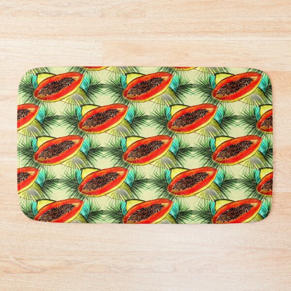 Item preview, skiair pattern watercolor papaya pattern designed and sold by skiair.