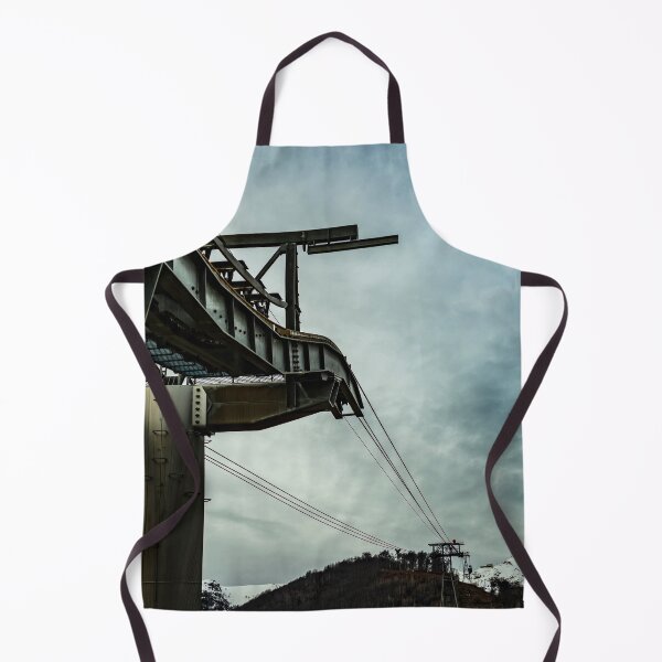 Item preview, Cable Car Built Structure and Snow-capped Mountain designed and sold by Mats Silvan.