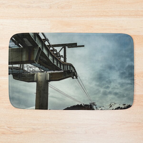 Item preview, Cable Car Built Structure and Snow-capped Mountain designed and sold by Mats Silvan.