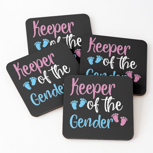 Item preview, Keeper Of Gender Reveal Party Baby Announcement designed and sold by JasonNathaya.