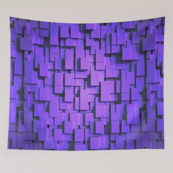 Item preview, Abstract Checks Shapes Pattern Bed Sheet or Frock Design 2 designed and sold by PodiShawna.