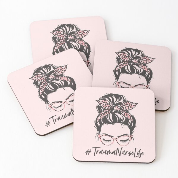 Item preview, Trauma Nurse Life Messy Bun | Gifts for trauma nurse | Trauma department Medical team designed and sold by Violet Treasures.