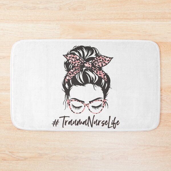 Item preview, Trauma Nurse Life Messy Bun | Gifts for trauma nurse | Trauma department Medical team designed and sold by Violet Treasures.