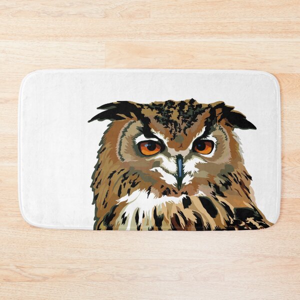 Item preview, Eurasian eagle owl designed and sold by Scat the cat.
