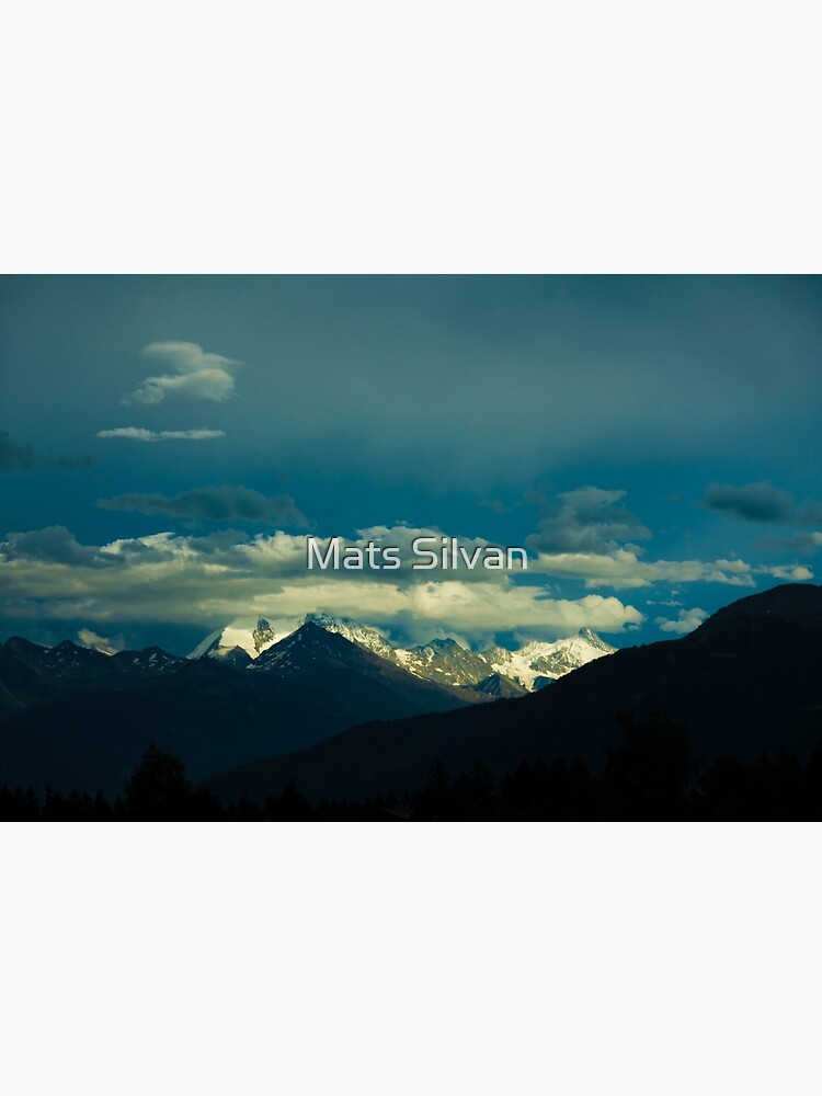 Discover Panoramic View over Mountain Poster