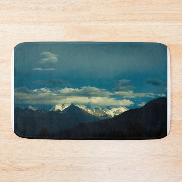 Item preview, Panoramic View over Mountain with Snow and Weisshorn with 4505 Meters High and Rothorn with 4228 Meters High and Cloudscape designed and sold by Mats Silvan.