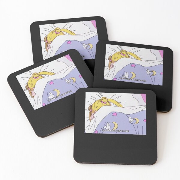 Item preview, I just want to stay in bed -Sailor Moon Aesthetic Classic . designed and sold by RachelDurrance.