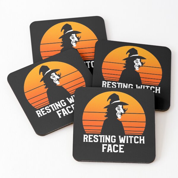 Item preview, Resting Witch Face Funny Halloween  designed and sold by SKilner.
