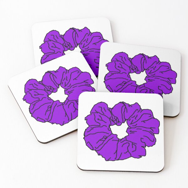 Item preview, Purple scrunchie designed and sold by janishataneja.