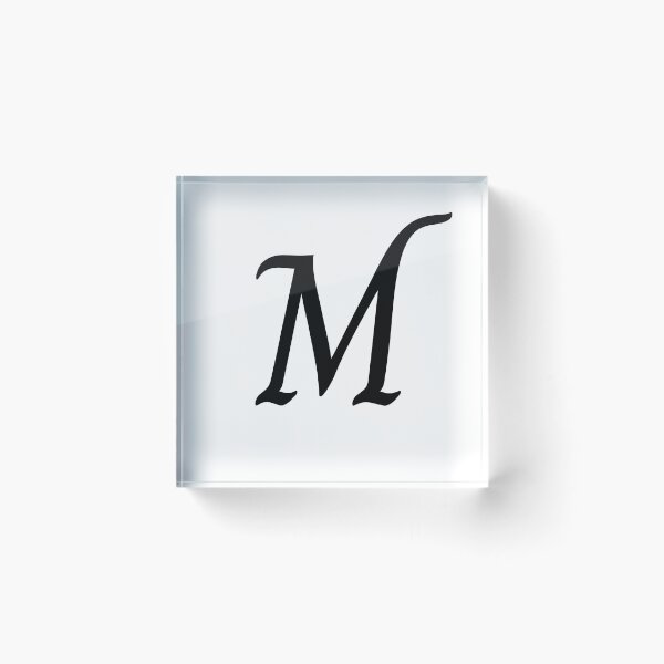 Item preview, Letter M designed and sold by Batartiste.