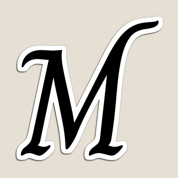 Item preview, Letter M designed and sold by Batartiste.
