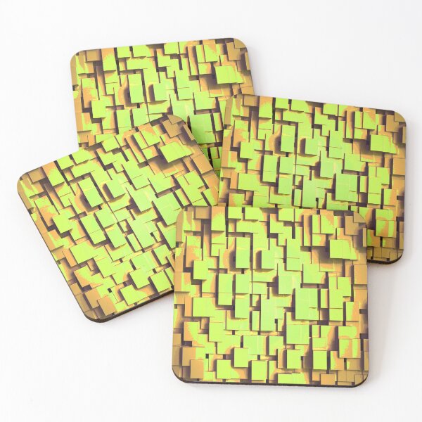 Item preview, Abstract Checks Shapes Pattern Bed Sheet or Frock Design 5 designed and sold by PodiShawna.