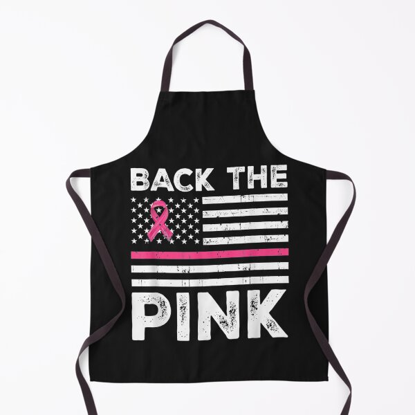 Item preview, Back The Pink Ribbon Flag Breast Cancer Awareness T-Shirt designed and sold by Dieter-Marshall.
