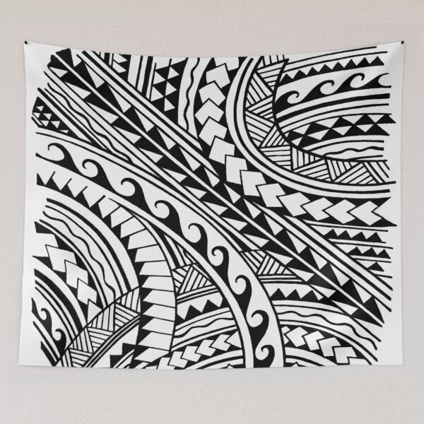 Item preview, Hand drawn polynesian tribal designed and sold by attracdionz.