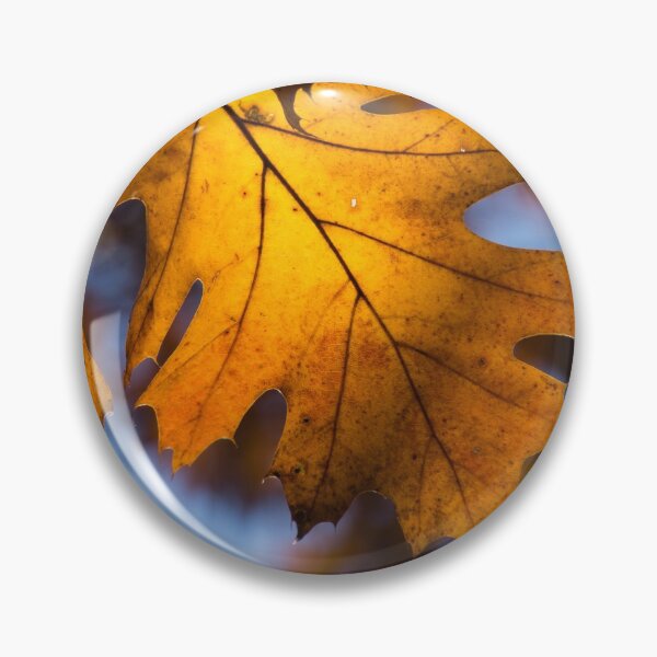 Item preview, Glowing Autumn - Golden Oak Leaf designed and sold by Georgia Mizuleva.