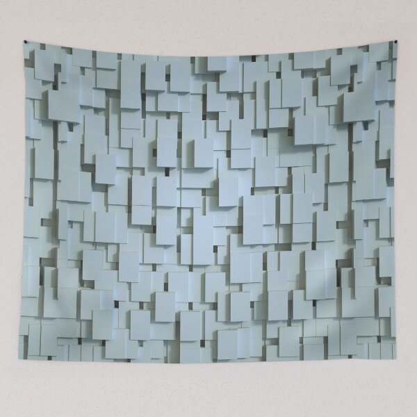 Item preview, Abstract Checks Shapes Pattern Bed Sheet or Frock Design 6 designed and sold by PodiShawna.