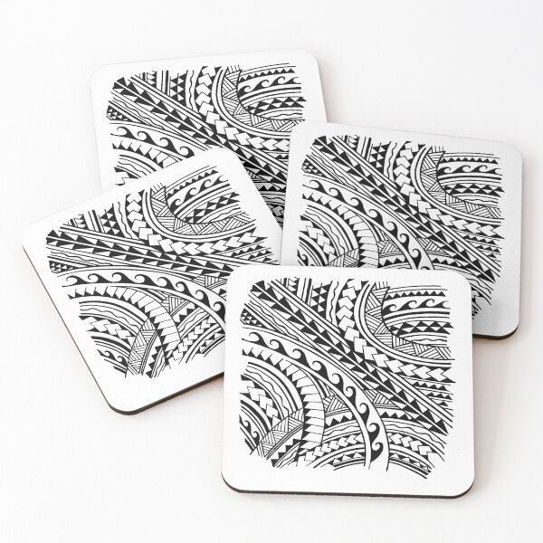 Item preview, Hand drawn polynesian tribal designed and sold by attracdionz.