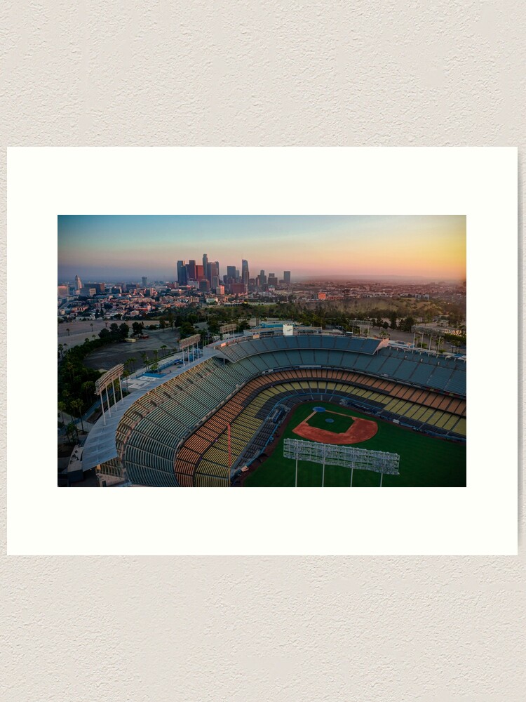 Dodger Stadium - Los Angeles Dodgers City Print