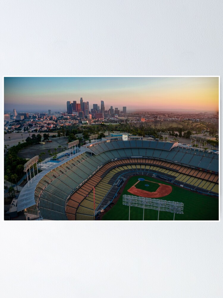 Dodger Stadium in the Funny Papers