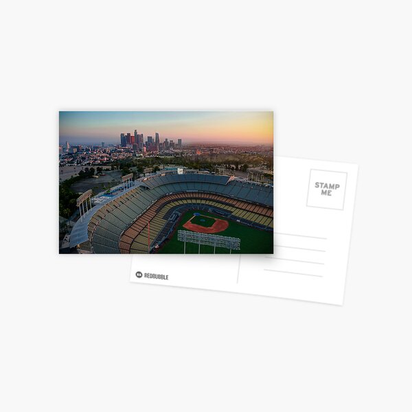 Dodger Stadium at Sunset by Nadim Baki