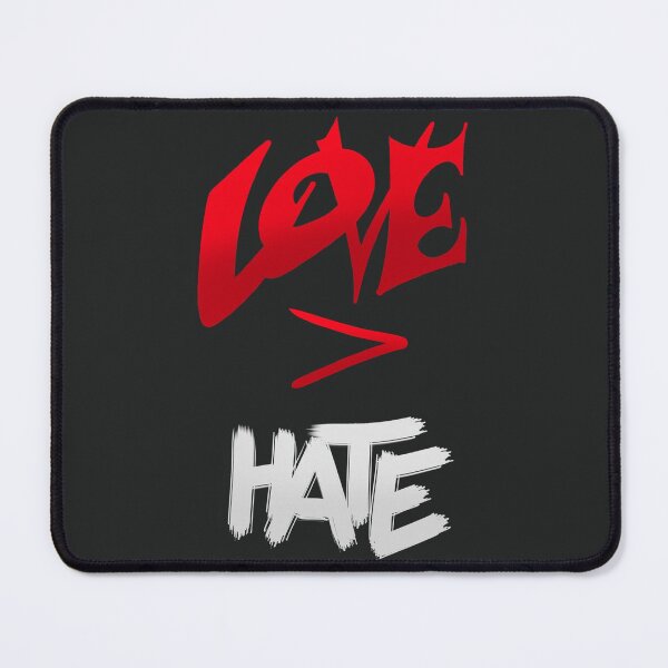 Item preview, love is greater than hate designed and sold by Yous-Bou.
