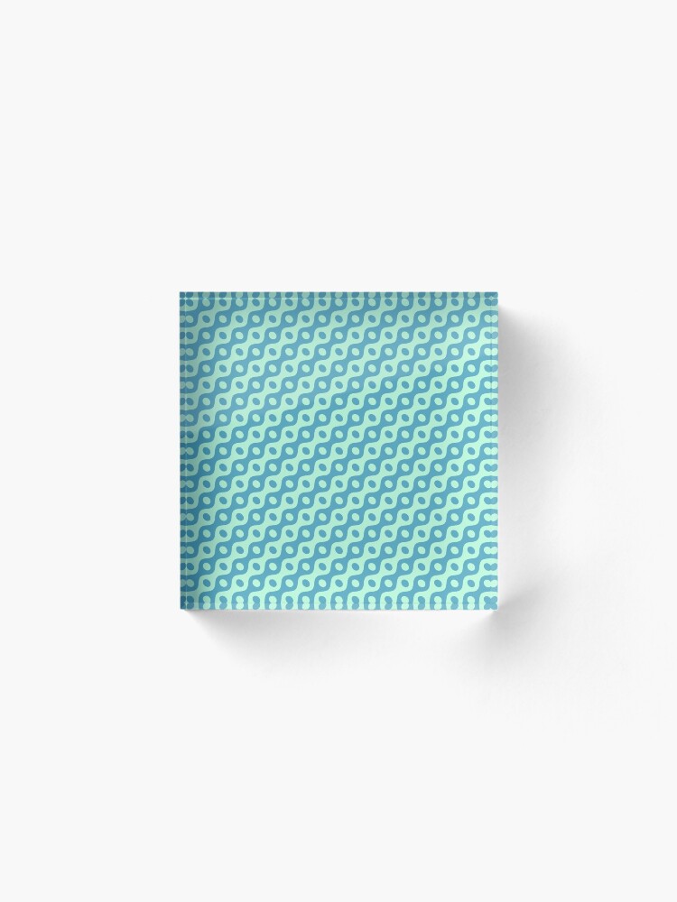 Alternate view of Morning Salad - Pattern Monster Acrylic Block