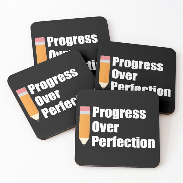Item preview, motivational progress over perfection back to school teacher designed and sold by Bwittaya.