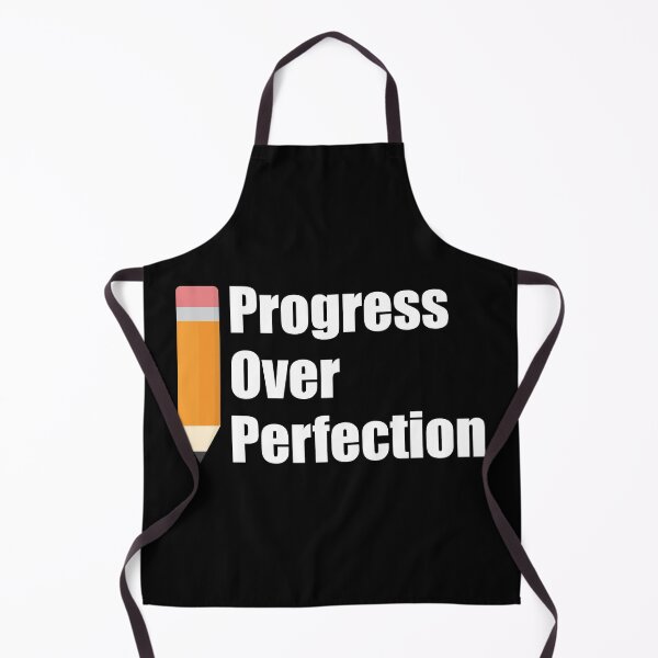 Item preview, motivational progress over perfection back to school teacher designed and sold by Bwittaya.