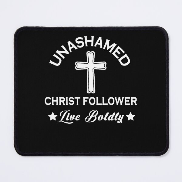 Item preview, Unashamed christ follower live boldly Jesus Christian Lover tee designed and sold by elviraeldcraw.