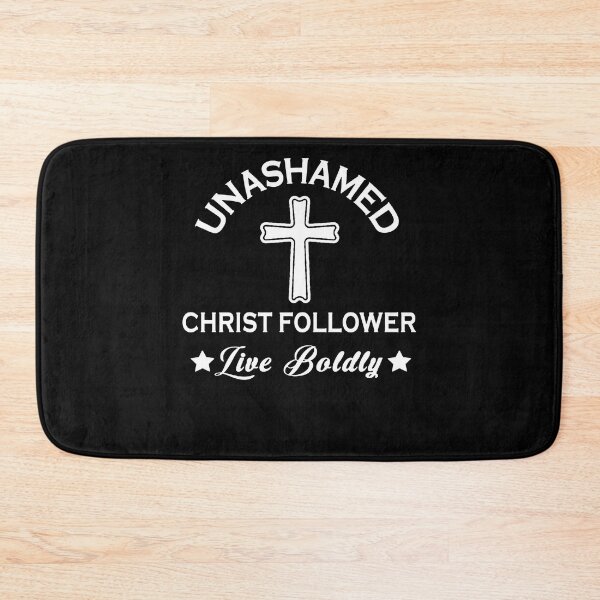 Item preview, Unashamed christ follower live boldly Jesus Christian Lover tee designed and sold by elviraeldcraw.